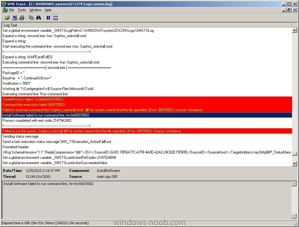 Failed to run process. 0x800705aa. {"Message":"","status":"fail"}. Execute failure. Software install failed перевод на русский.