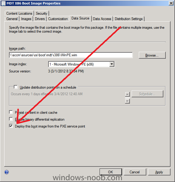 MDT deploy this boot image from the pxe service point.png