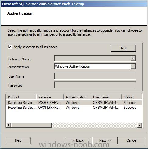 Launch Sql Server 2005 Provisioning Tool