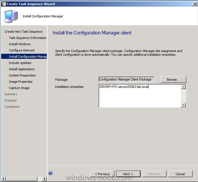 install configuration manager client.png