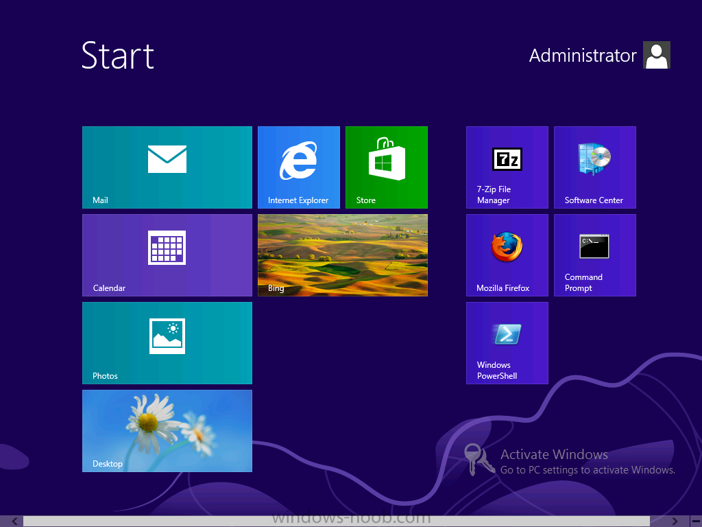 newly designed Windows 8 start screen.png