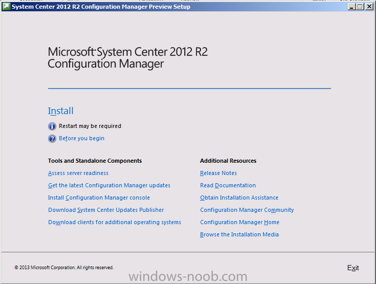 System Center 2012 R2 Configuration Manager setup.png