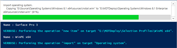 windows - Running PowerShell scripts as an Application in MDT 2013