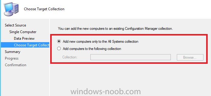 find machine by mac address in sccm