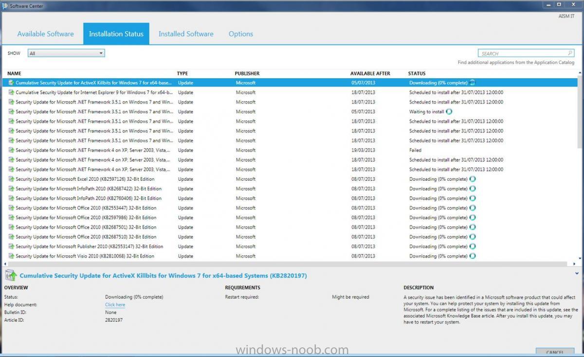 Sccm 2012 Osd Install Software Updates