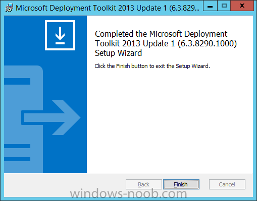 MDT 2013 update 1 installed.png