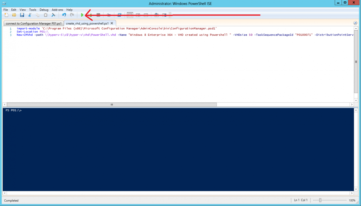 run the powershell script.png