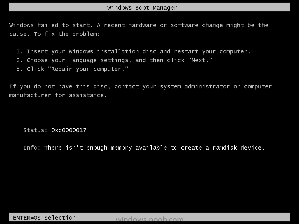 Windows Server 2012 R2 - Hyper-V Memory Error.png