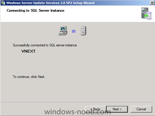successfully connected to SQL Server Instance.png