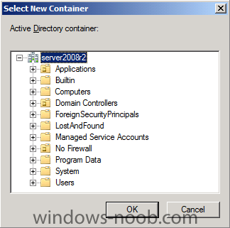 select active directory container.png