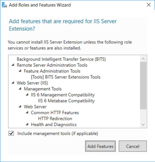 add features required for iis server extension.png