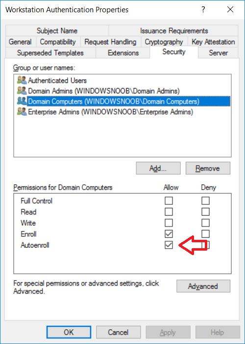 AutoEnroll for Domain Computers.png