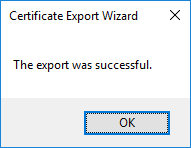 the export was successful.png