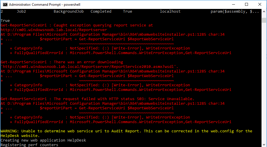 installing the portals SSRS error.png