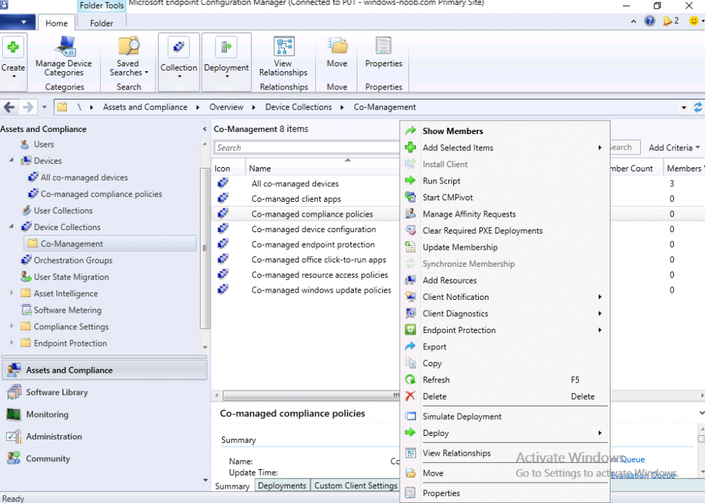 properties of co-managed compliance policies collection.png