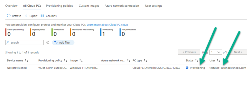 Cloud PC is provisioning.png