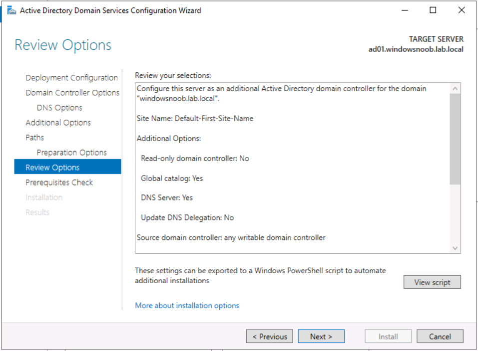 Stamboom Gezondheid loyaliteit Side-by-side upgrade of a Domain Controller running Windows Server 2012R2  to Windows Server 2022 | just another windows noob ?