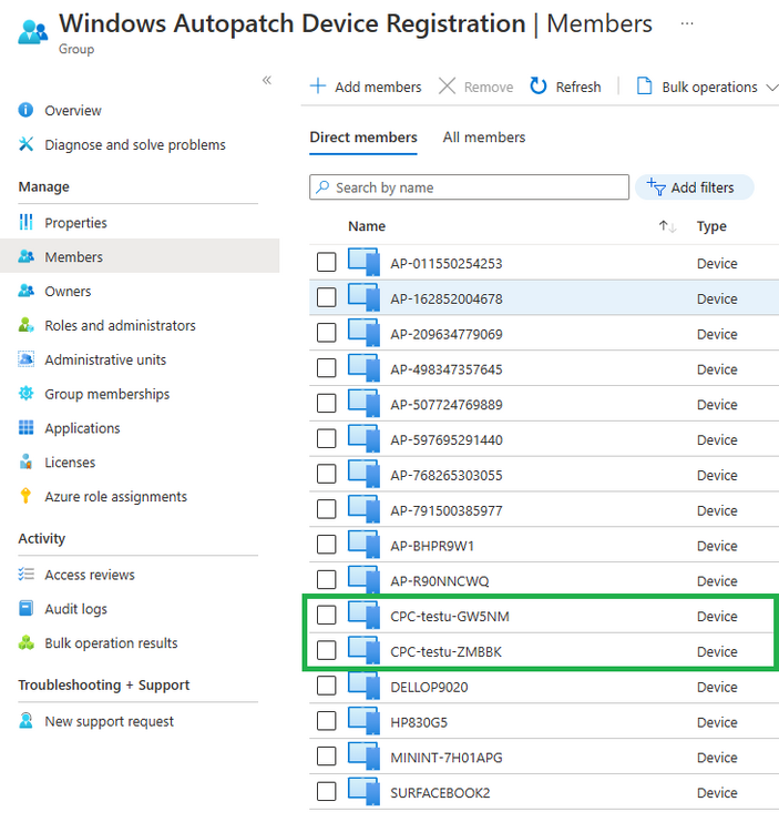 add devices to Windows Autopatch Device Registration.png